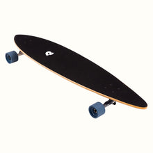 Load image into Gallery viewer, Zed Navy Paisley 41&quot; Pintail Longboard

