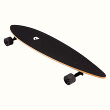 Load image into Gallery viewer, Zed Black Pipeline 41&quot; Pintail Longboard
