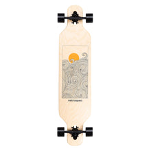 Load image into Gallery viewer, Rift Tangerine Wave 41&quot; Drop Through Longboard
