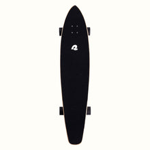 Load image into Gallery viewer, Zed Black Pipeline 44&quot; Kicktail Longboard

