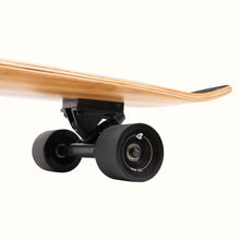 Load image into Gallery viewer, Zed Black Pipeline 44&quot; Kicktail Longboard
