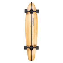 Load image into Gallery viewer, Zed Black Pipeline 44&quot; Kicktail Longboard
